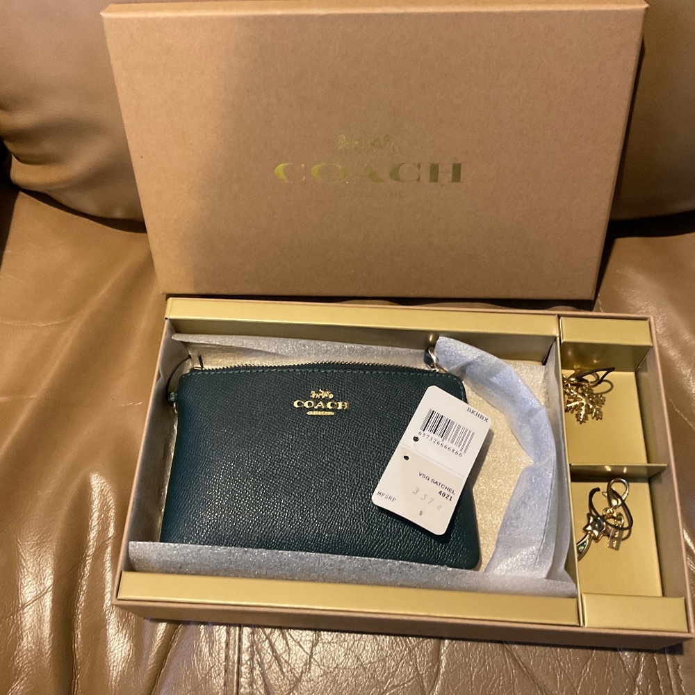 Coach wristlet set